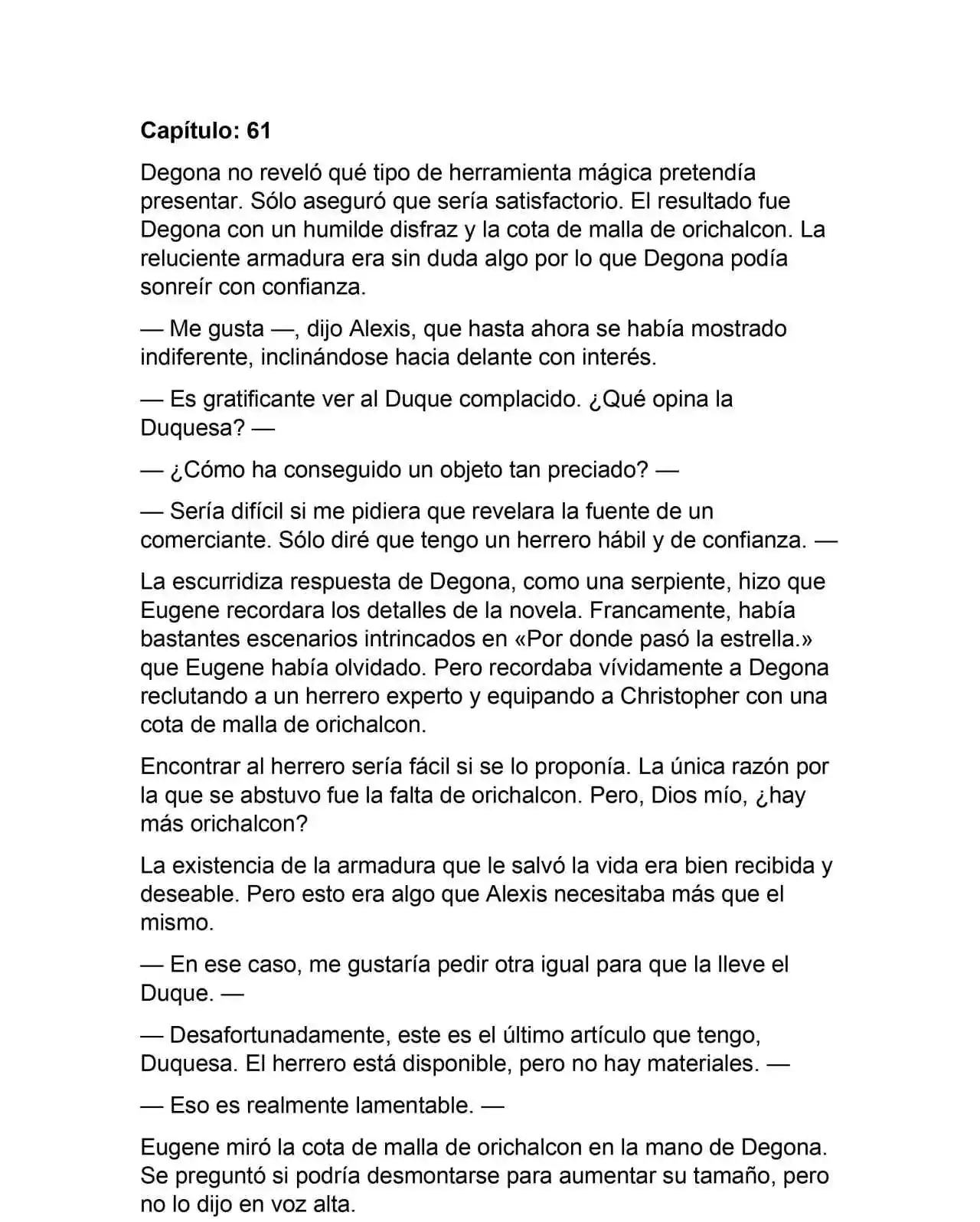 Cariño, Cariño, Cariño (Novela: Chapter 61 - Page 1