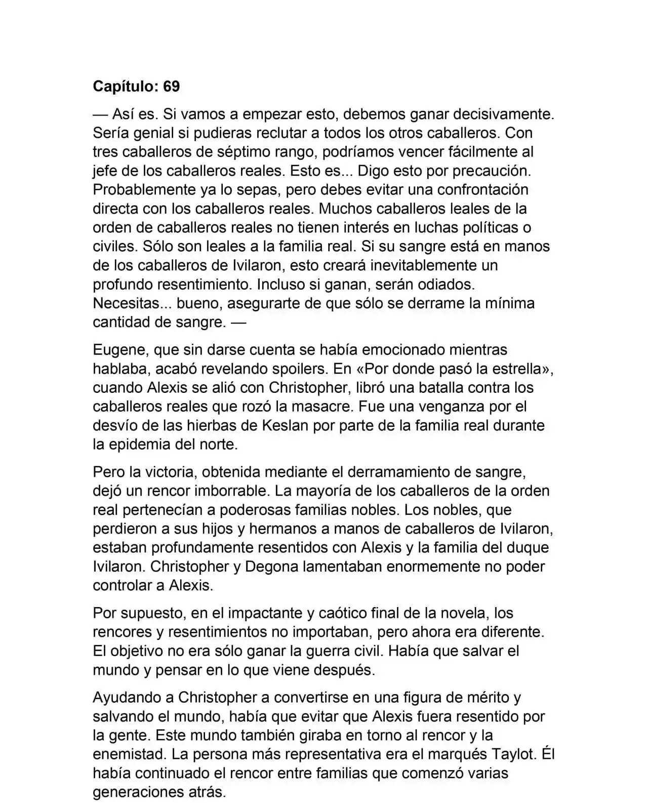 Cariño, Cariño, Cariño (Novela: Chapter 69 - Page 1