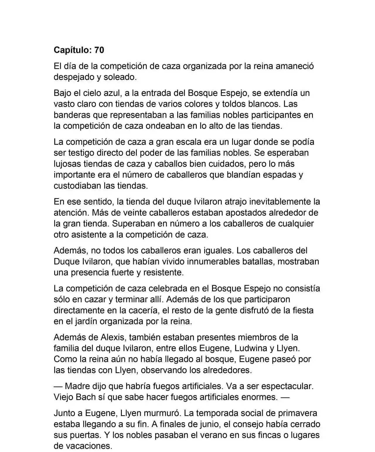 Cariño, Cariño, Cariño (Novela: Chapter 70 - Page 1