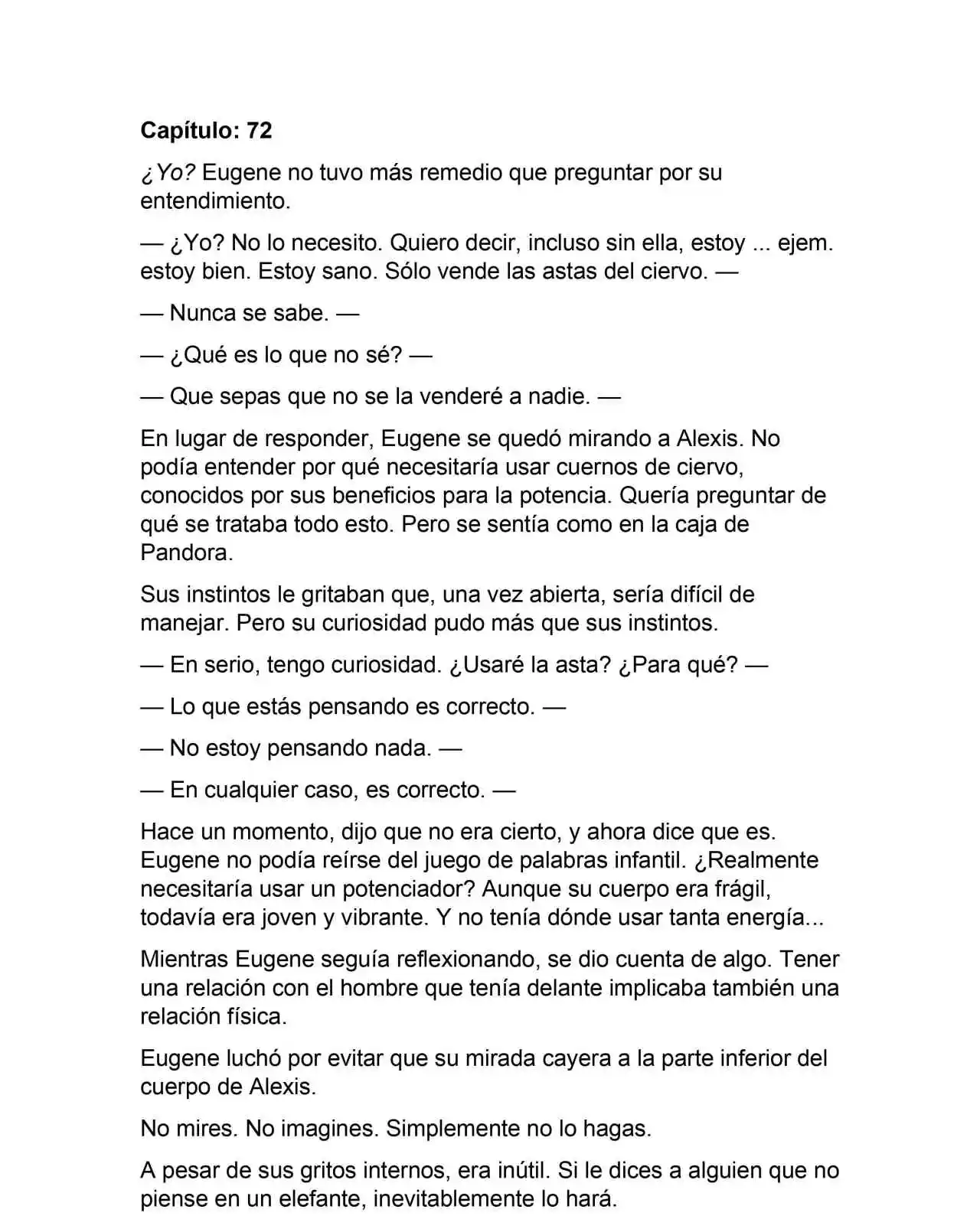 Cariño, Cariño, Cariño (Novela: Chapter 72 - Page 1