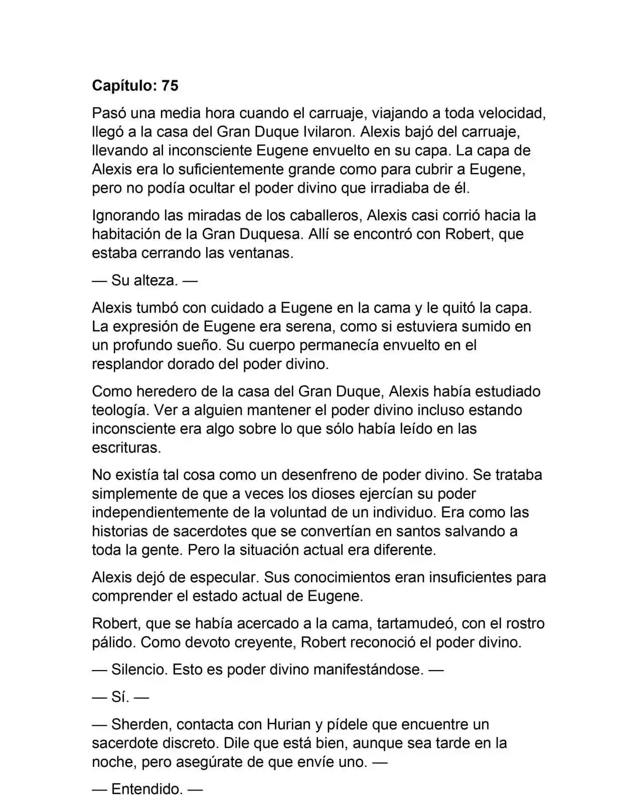 Cariño, Cariño, Cariño (Novela: Chapter 75 - Page 1