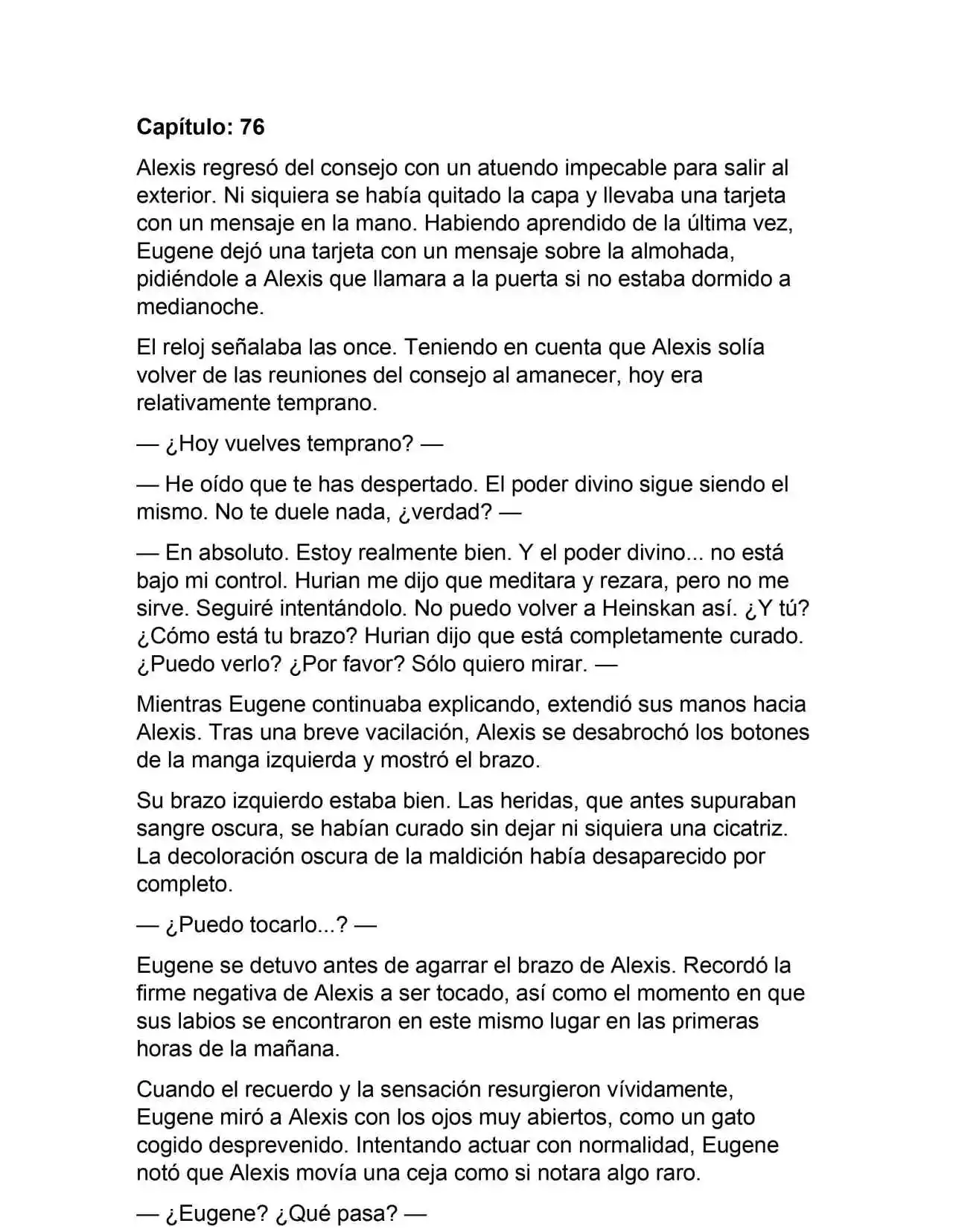 Cariño, Cariño, Cariño (Novela: Chapter 76 - Page 1