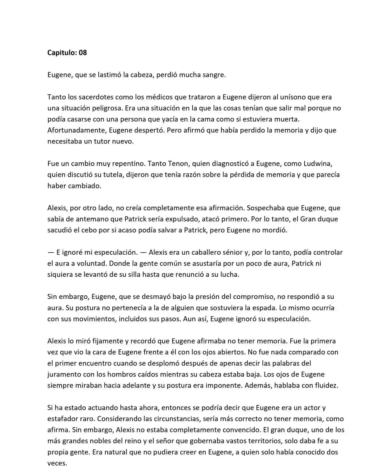 Cariño, Cariño, Cariño (Novela: Chapter 8 - Page 1