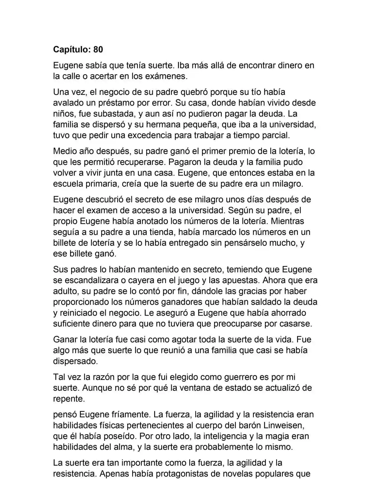 Cariño, Cariño, Cariño (Novela: Chapter 80 - Page 1