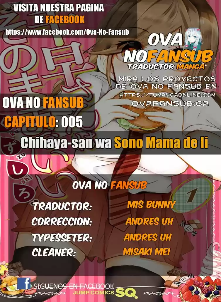 Chihaya-san Wa Sono Mama De Ii: Chapter 5 - Page 1
