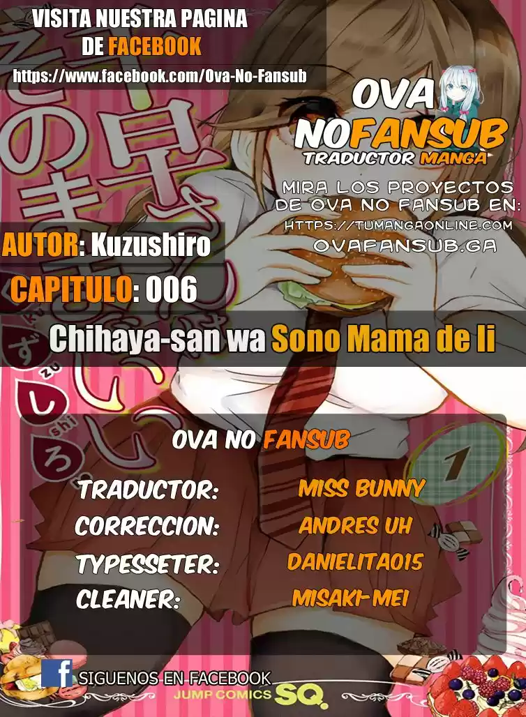 Chihaya-san Wa Sono Mama De Ii: Chapter 6 - Page 1