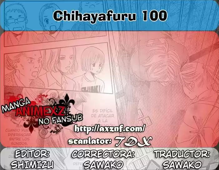 Chihayafuru: Chapter 100 - Page 1