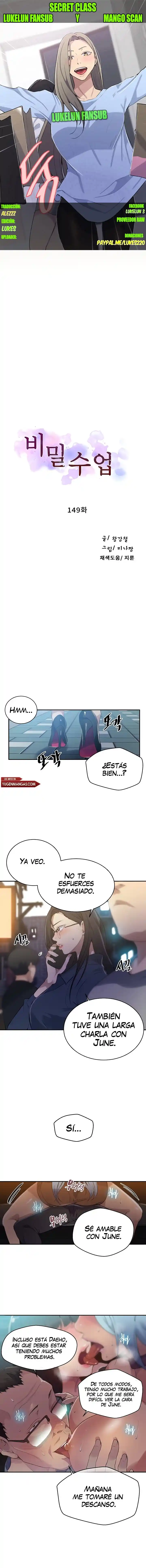 Clases Secretas: Chapter 149 - Page 1