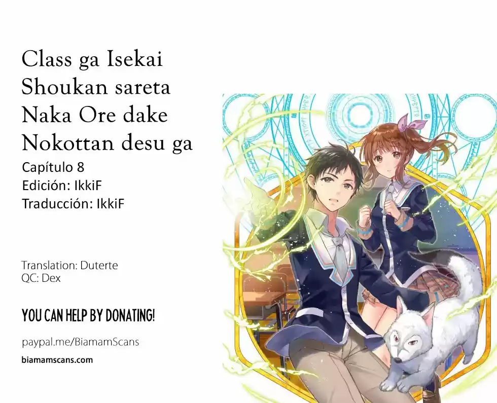 Class Ga Isekai Shoukan Sareta Naka Ore Dake Nokotta N Desu Ga: Chapter 8 - Page 1