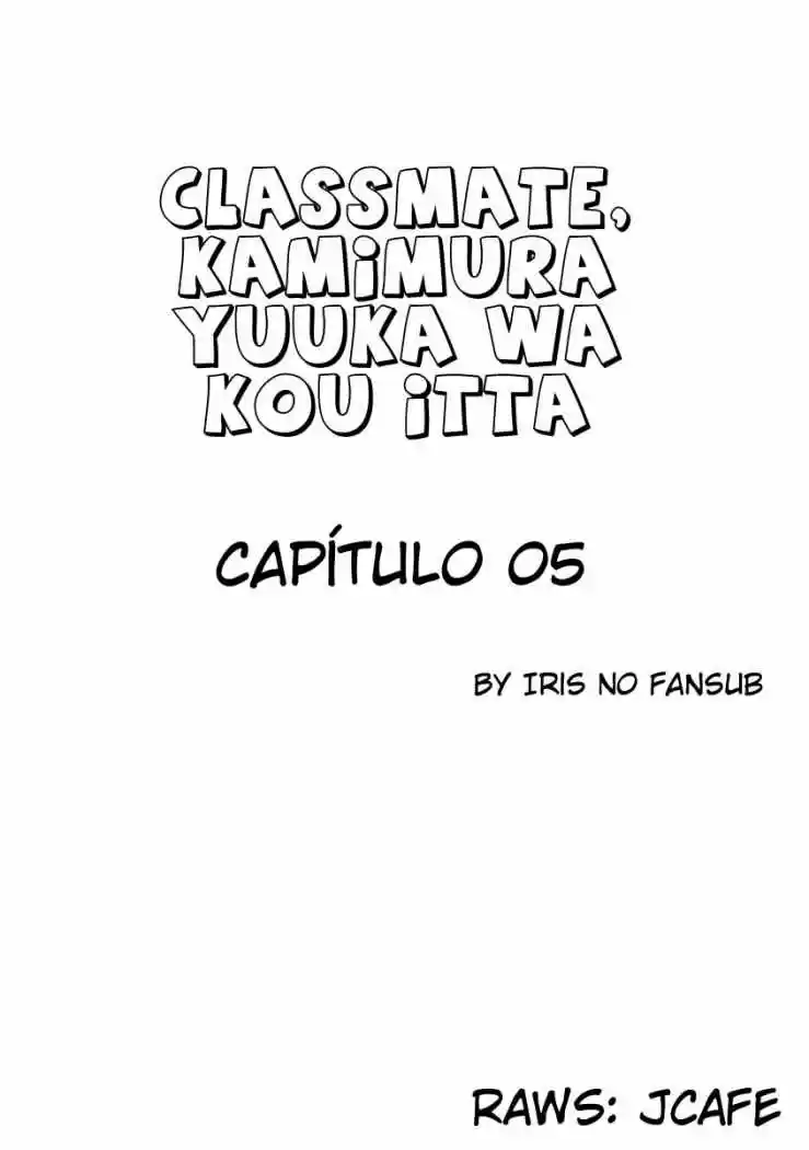 Classmate Kamimura Yuuka Wa Kou Itta: Chapter 5 - Page 1