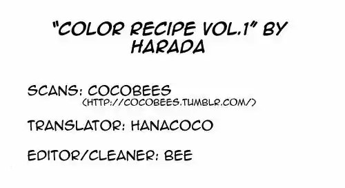 Color Recipe: Chapter 2 - Page 1