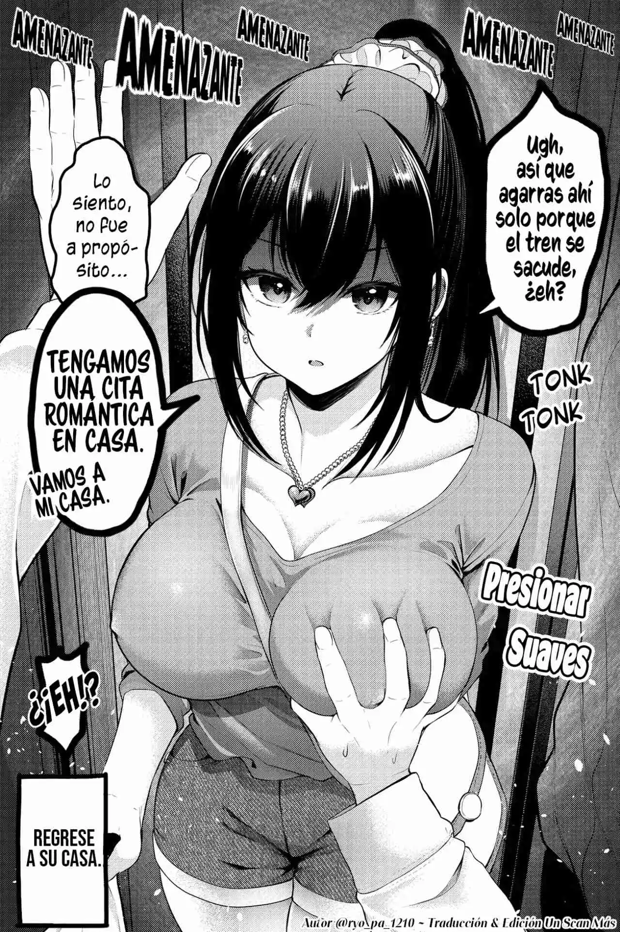 Cuando Le Tocó Las Tetas, Hace Una Cara Realmente Aterradora.: Chapter 12 - Page 1