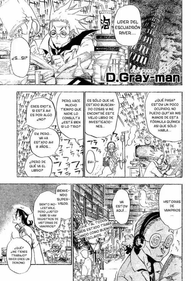 D Gray-man: Chapter 32 - Page 1