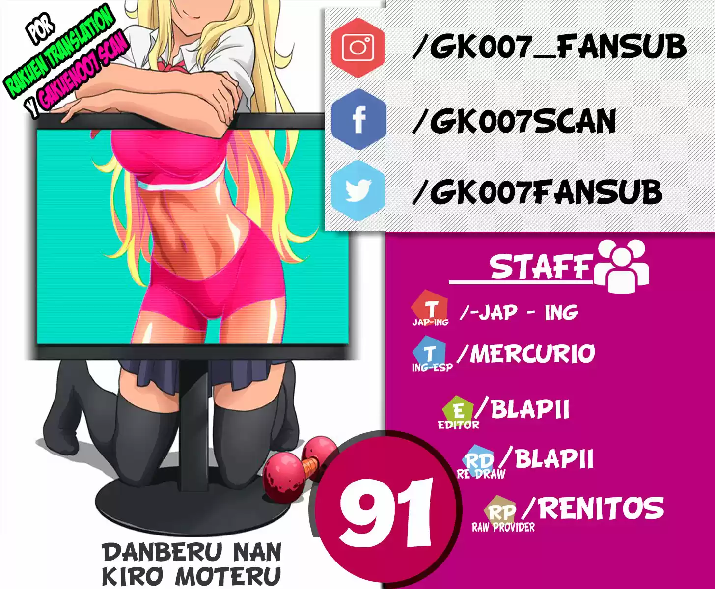 Danberu Nan Kiro Moteru: Chapter 91 - Page 1