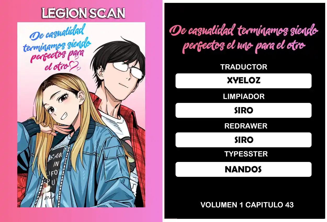 De Casualidad Terminamos Siendo Perfectos Para El Otro: Chapter 43 - Page 1