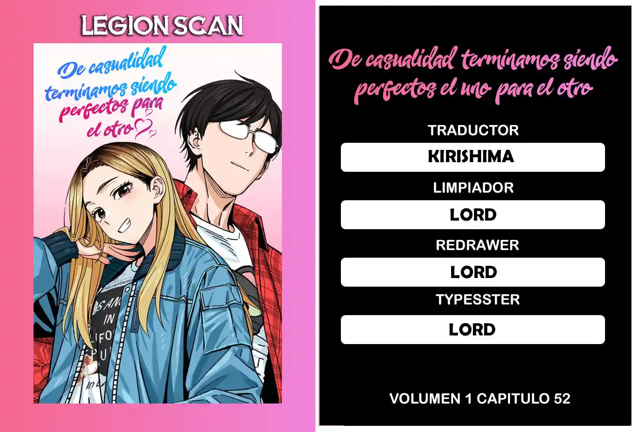 De Casualidad Terminamos Siendo Perfectos Para El Otro: Chapter 52 - Page 1