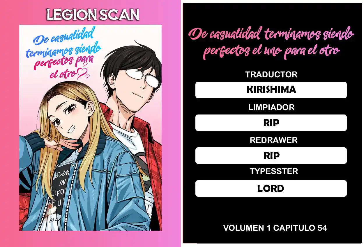 De Casualidad Terminamos Siendo Perfectos Para El Otro: Chapter 55 - Page 1