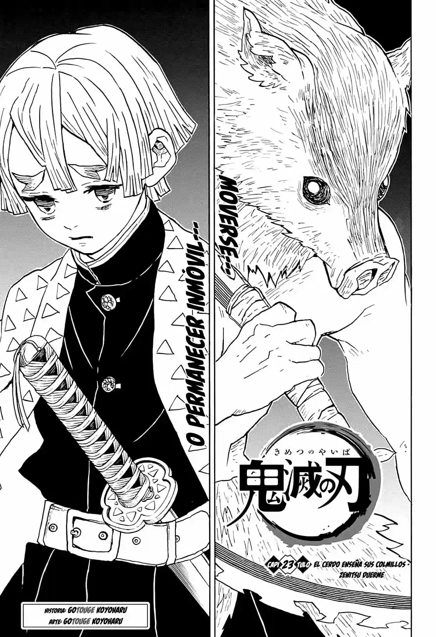 Demon Slayer: Kimetsu No Yaiba: Chapter 23 - Page 1