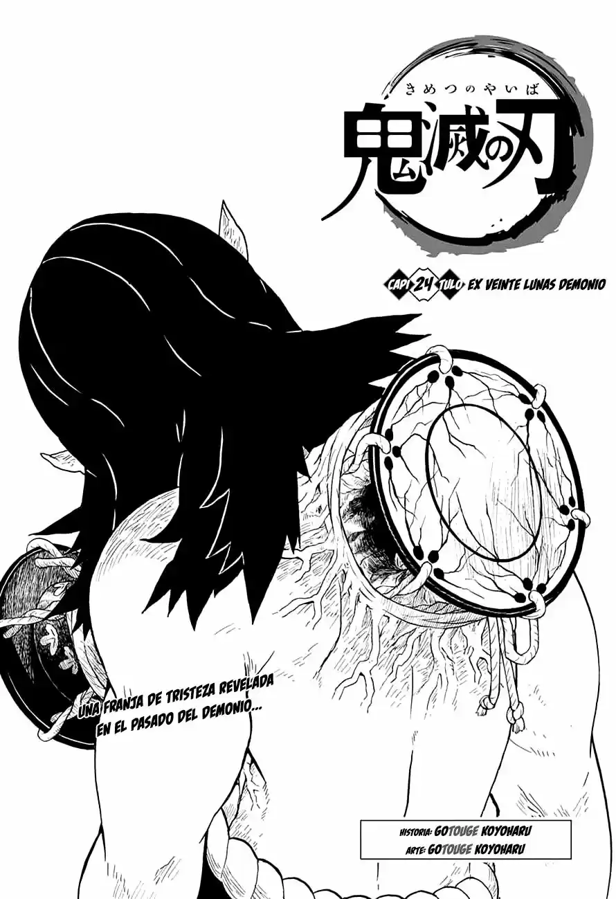 Demon Slayer: Kimetsu No Yaiba: Chapter 24 - Page 1