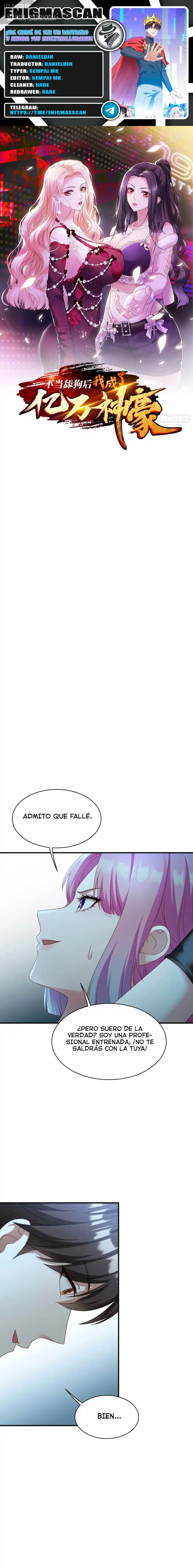 Después De Dejar De Actuar Como Un Perro, Me Convertí En Un Magnate Celestial Urbano: Chapter 41 - Page 1