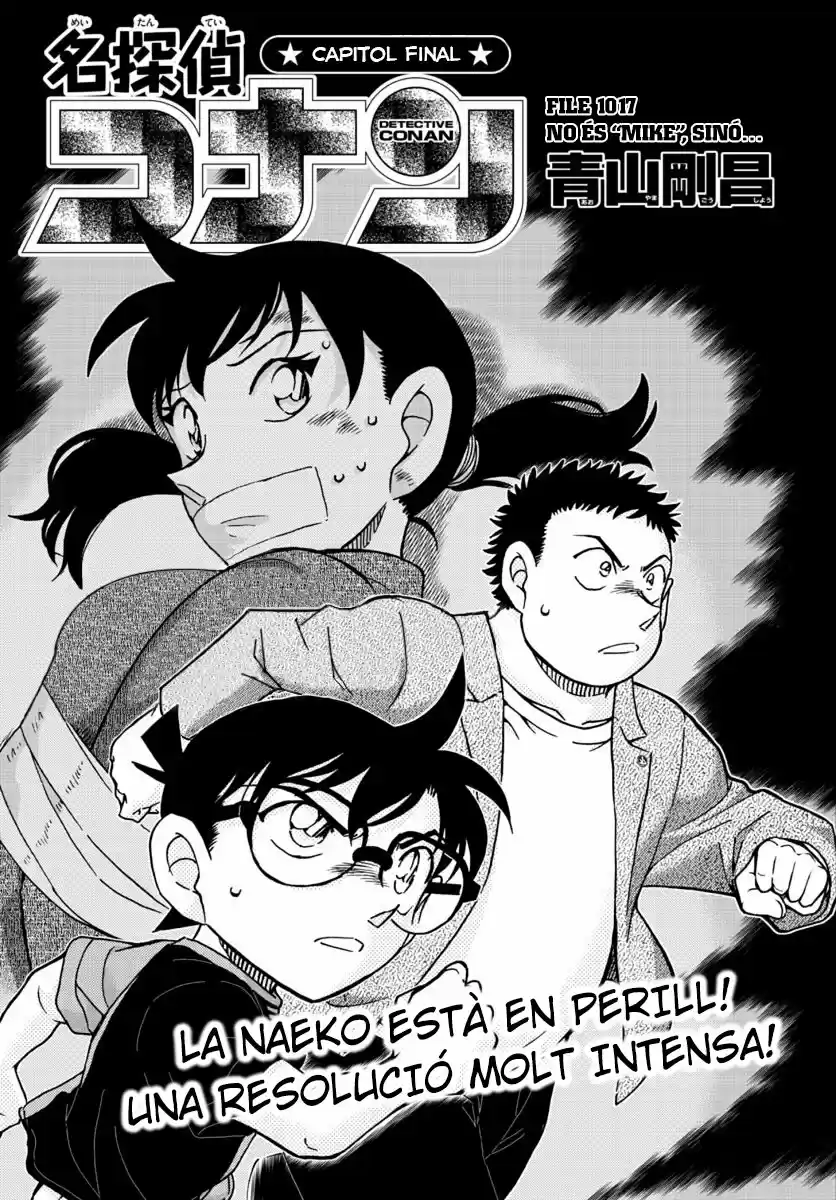 Detective Conan (Català: Chapter 1017 - Page 1