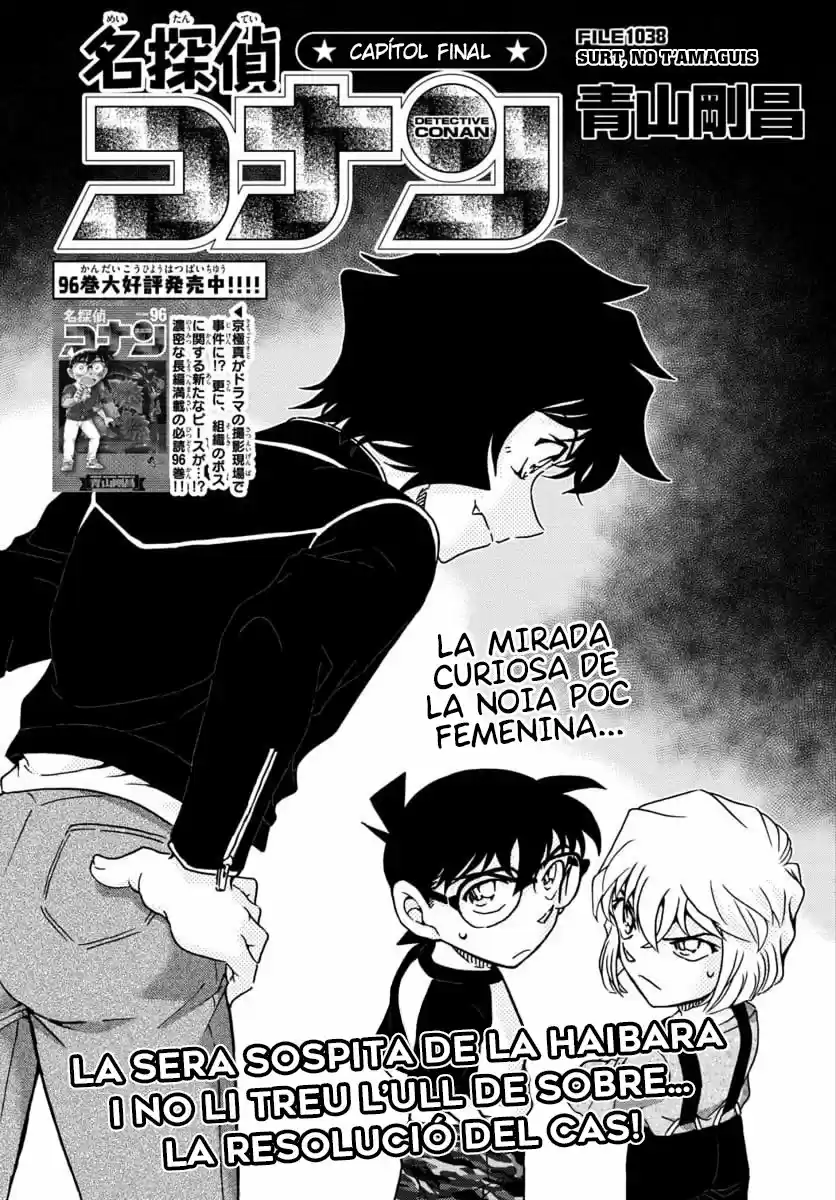 Detective Conan (Català: Chapter 1038 - Page 1