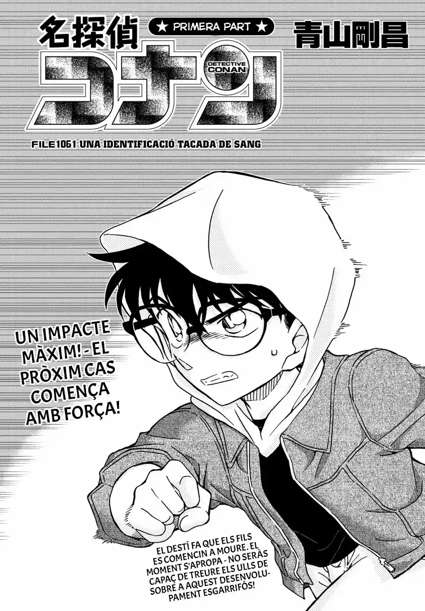 Detective Conan (Català: Chapter 1061 - Page 1