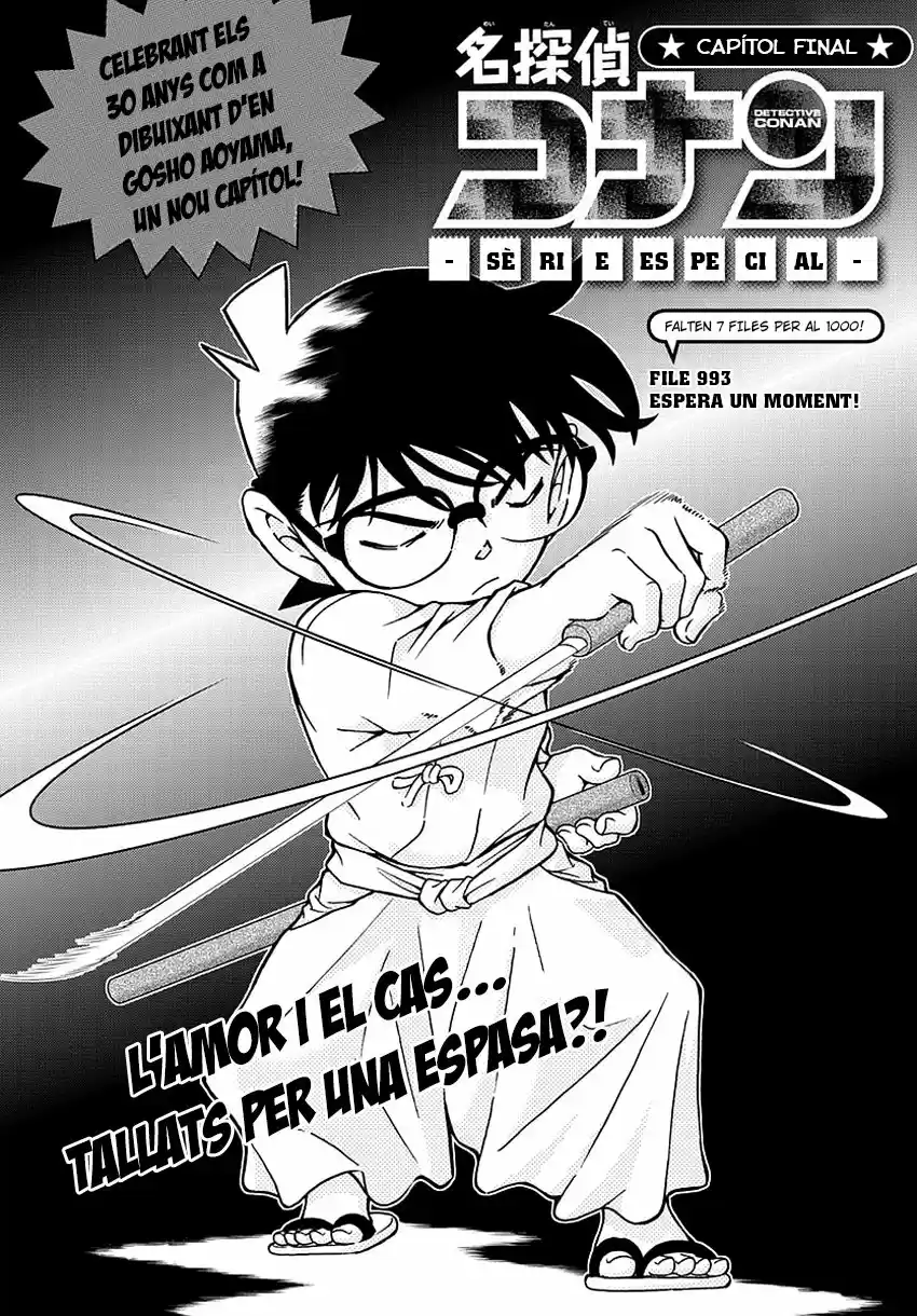 Detective Conan (Català: Chapter 993 - Page 1