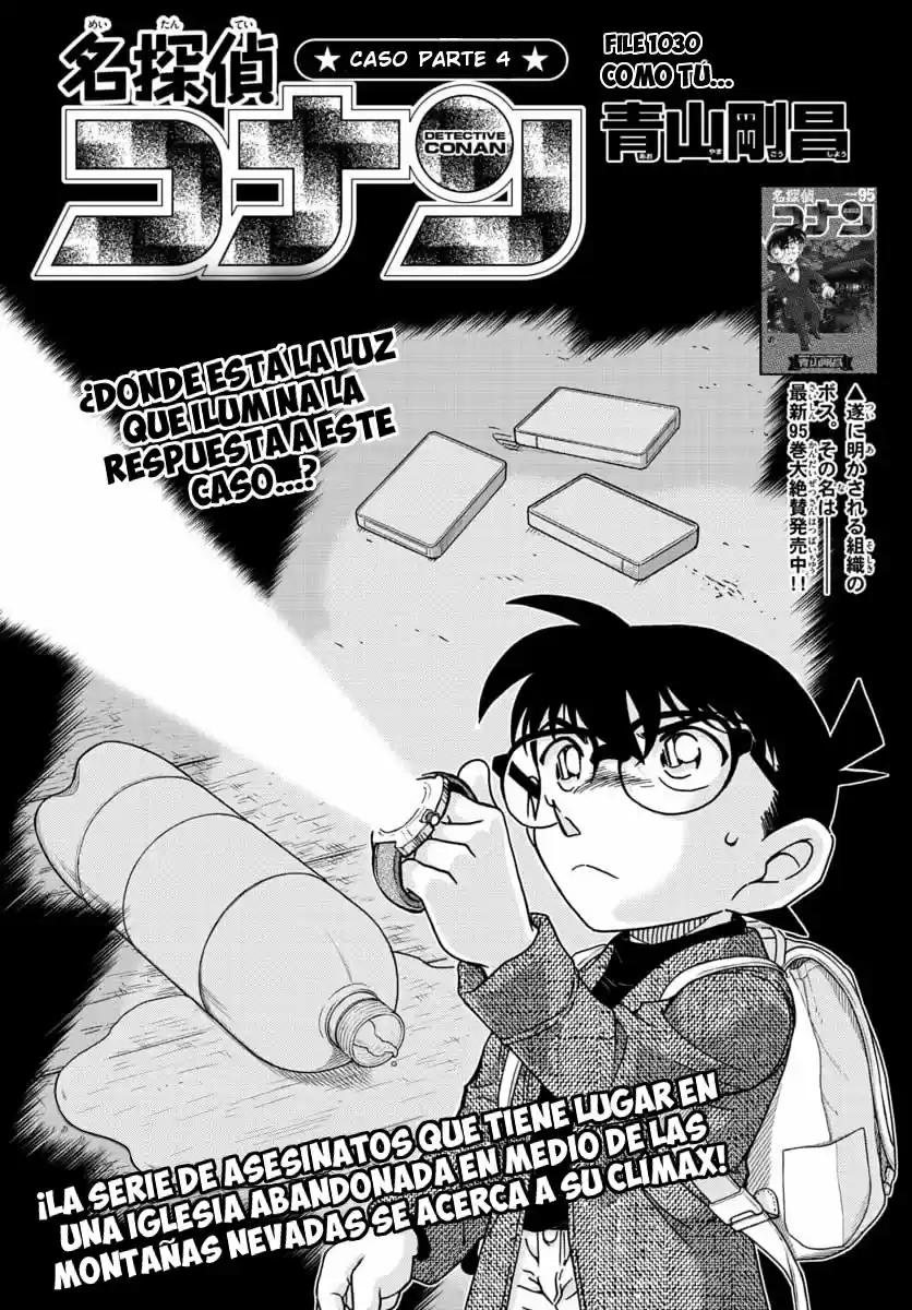 Detective Conan: Chapter 1030 - Page 1