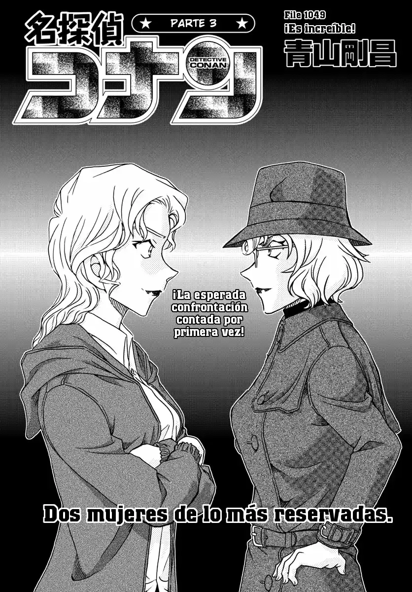 Detective Conan: Chapter 1049 - Page 1