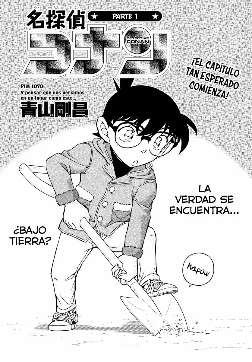 Detective Conan: Chapter 1070 - Page 1