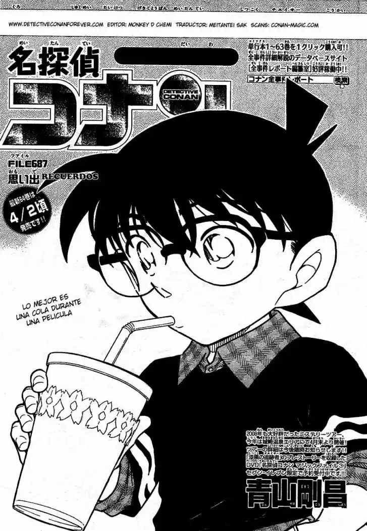 Detective Conan: Chapter 687 - Page 1