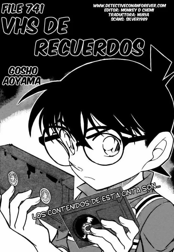 Detective Conan: Chapter 741 - Page 1