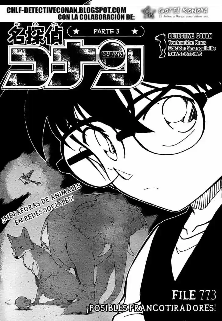 Detective Conan: Chapter 773 - Page 1