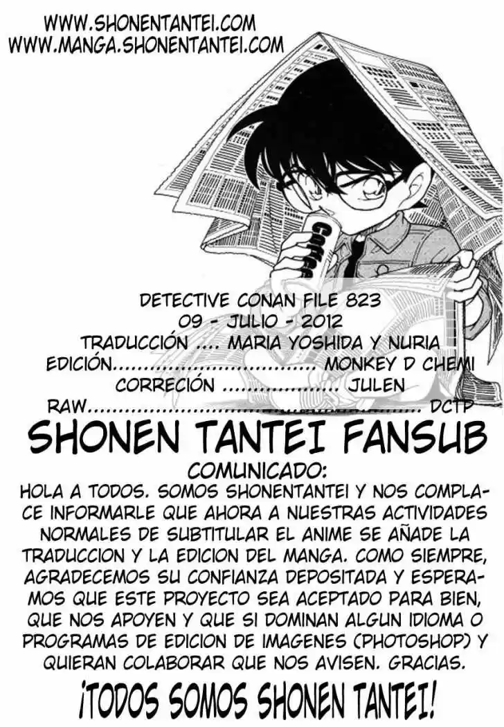 Detective Conan: Chapter 823 - Page 1