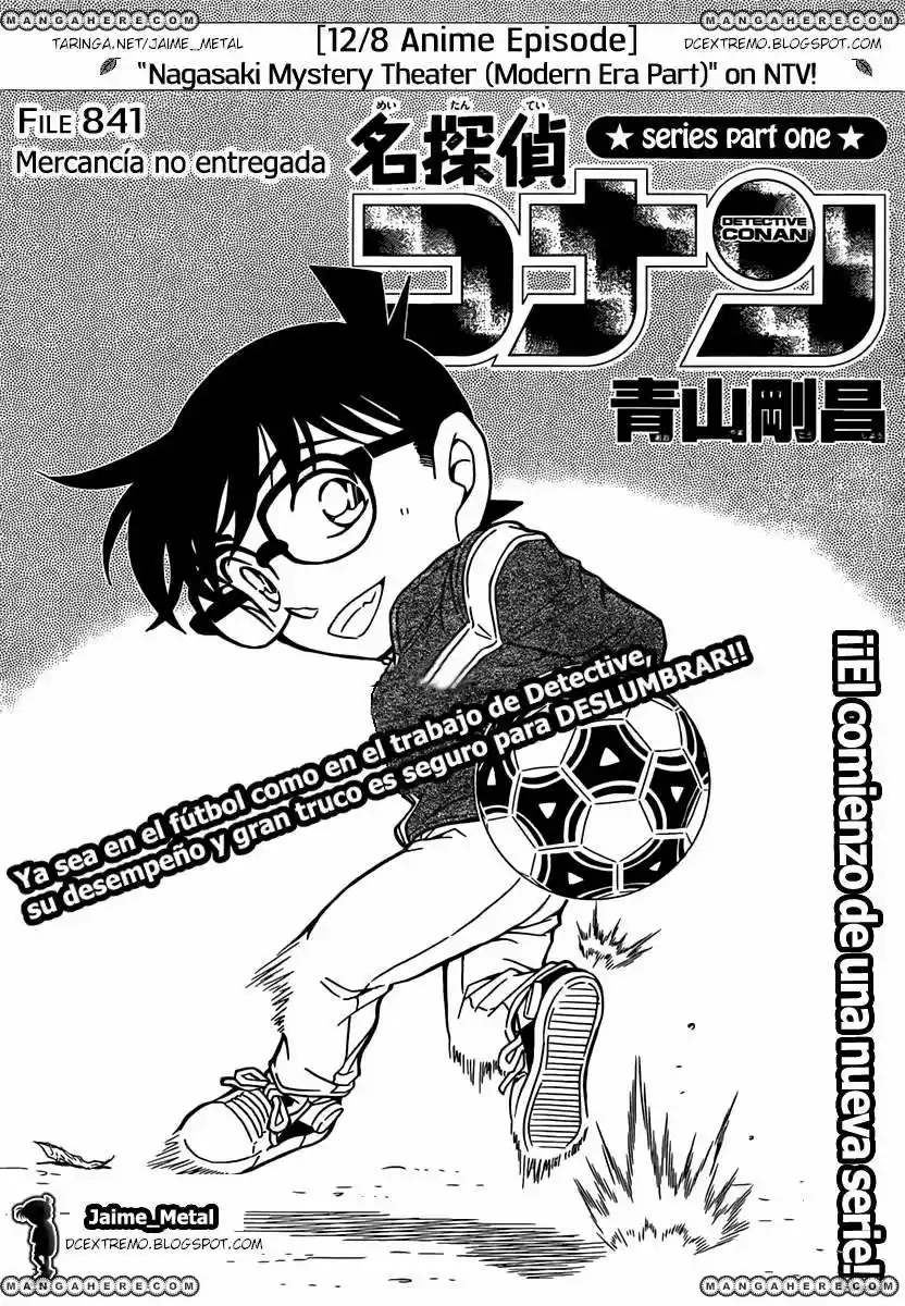 Detective Conan: Chapter 841 - Page 1