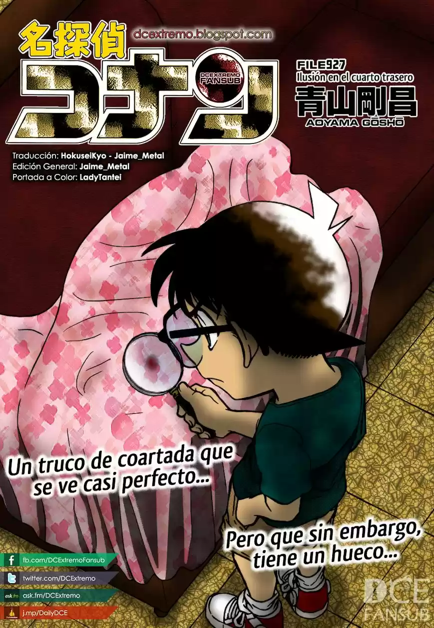 Detective Conan: Chapter 927 - Page 1