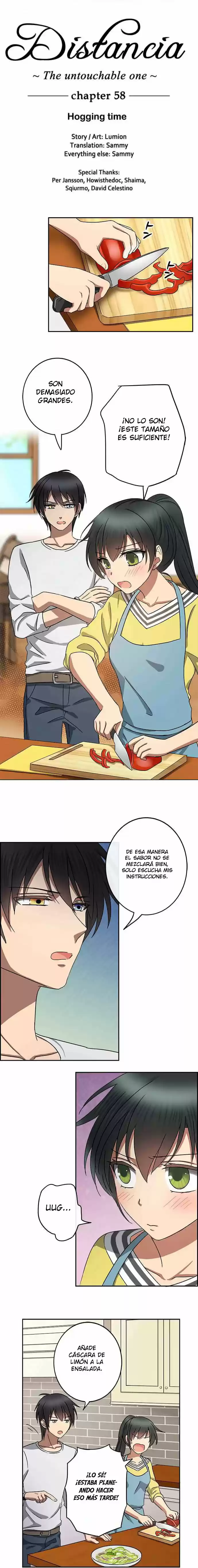 Distancia The Untouchable One: Chapter 58 - Page 1