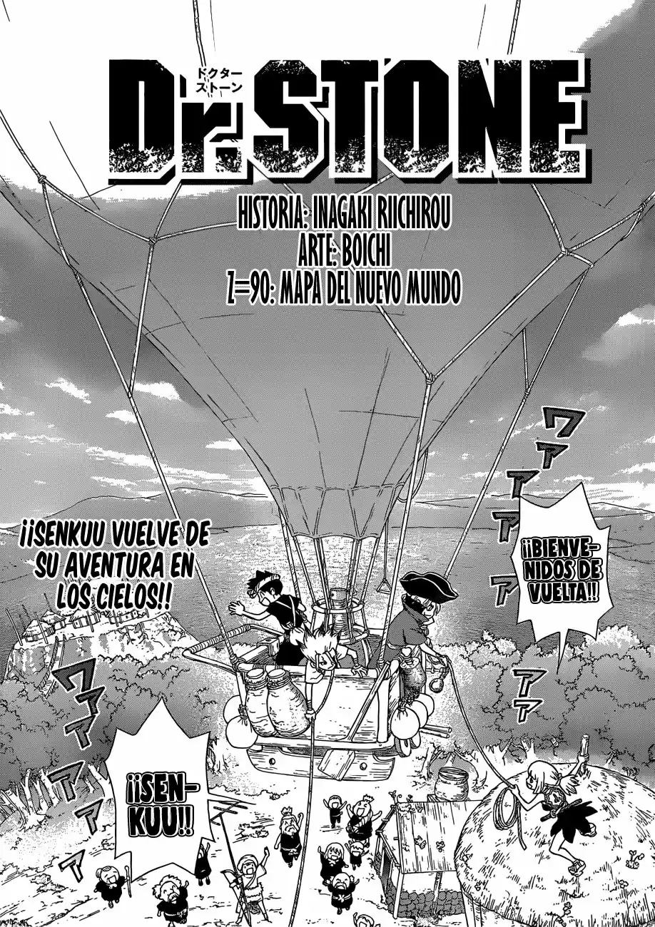 Dr. Stone: Chapter 90 - Page 1