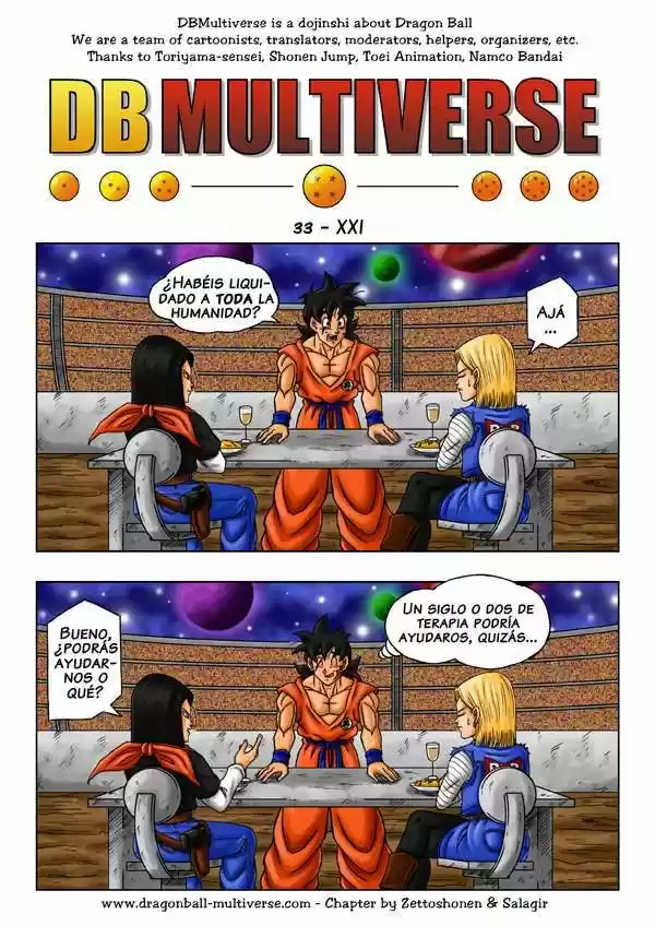 Dragon Ball Multiverse: Chapter 33 - Page 1