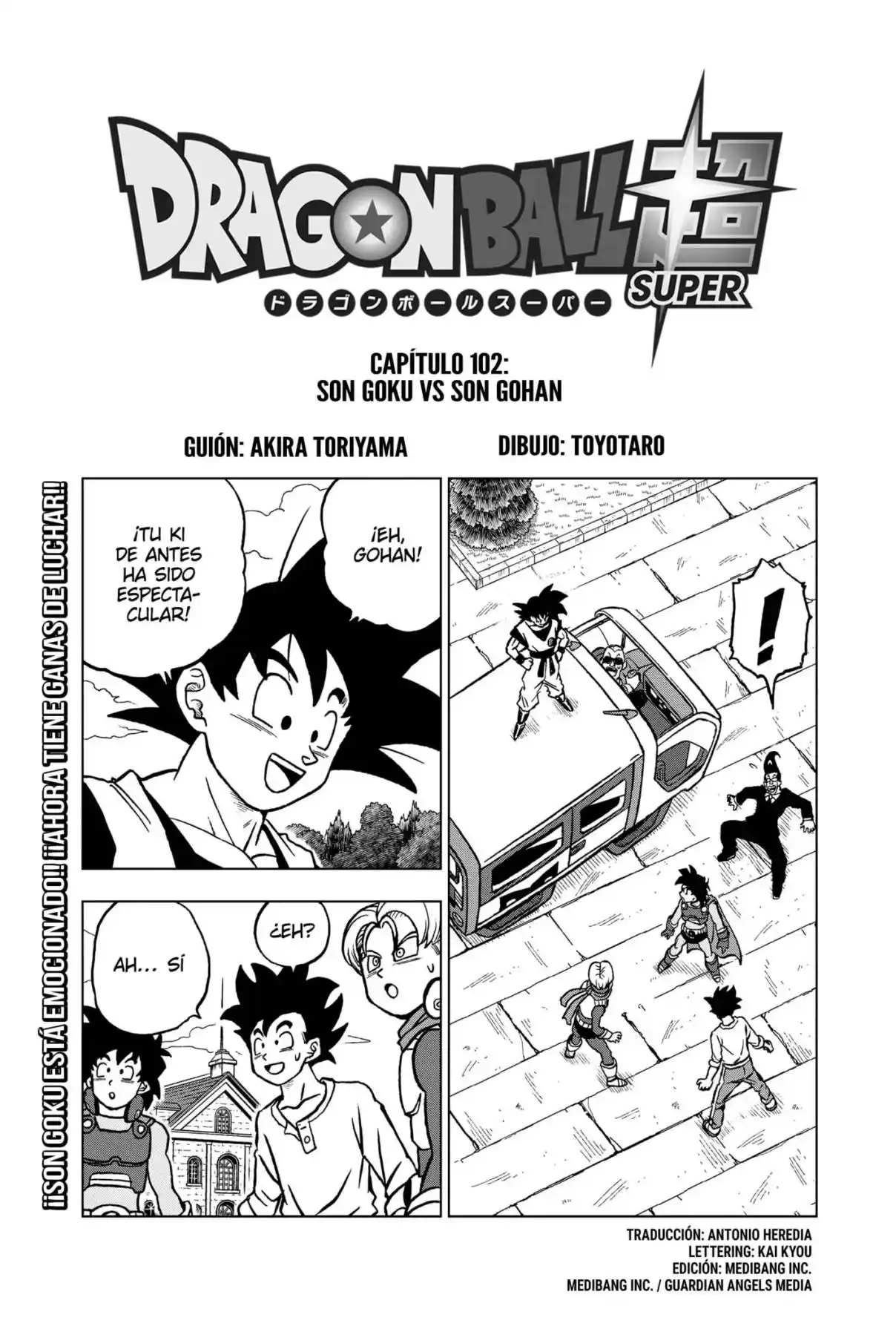 Dragon Ball Super: Chapter 102 - Page 1