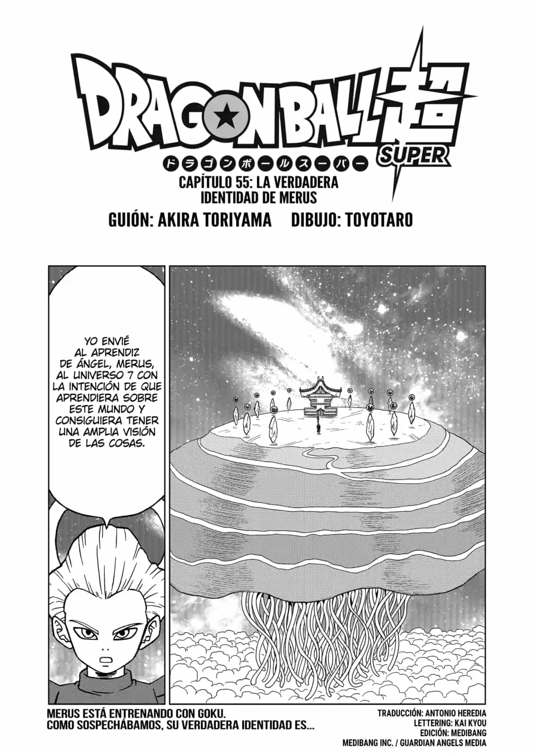 Dragon Ball Super: Chapter 55 - Page 1