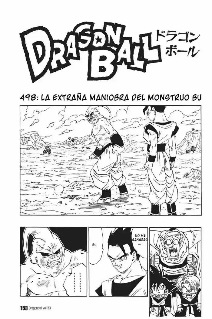 Dragon Ball: Chapter 498 - Page 1
