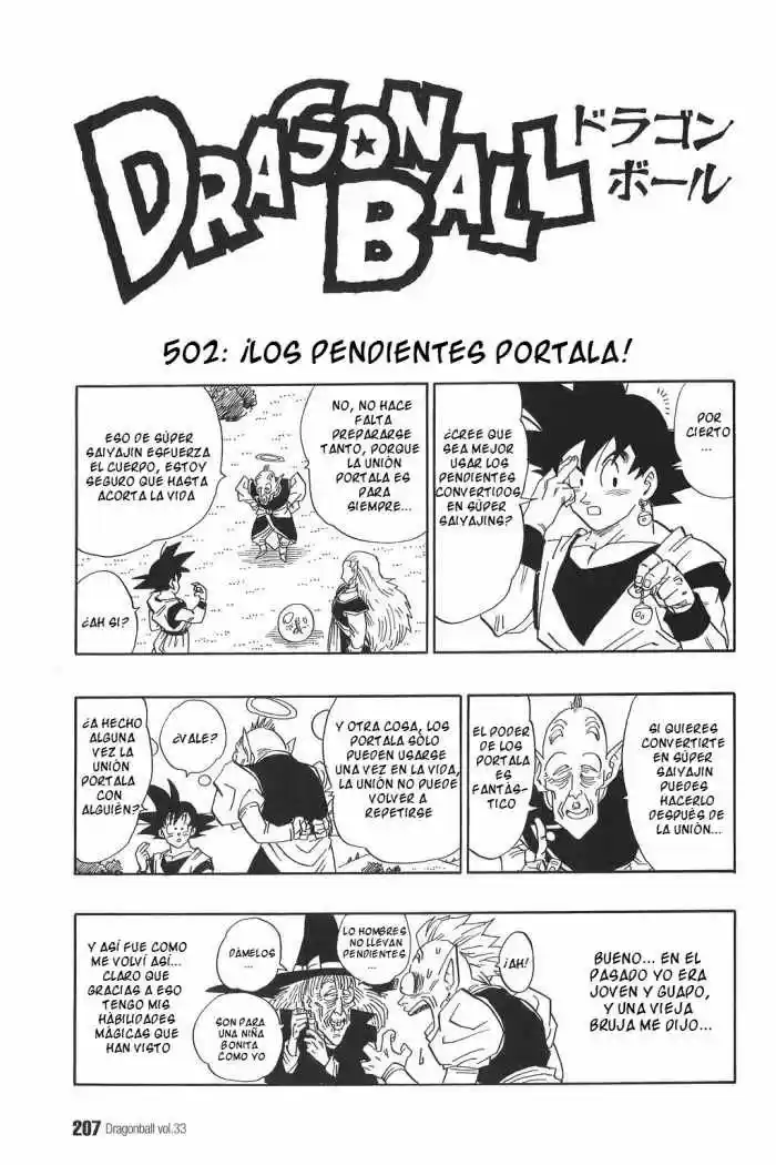 Dragon Ball: Chapter 502 - Page 1