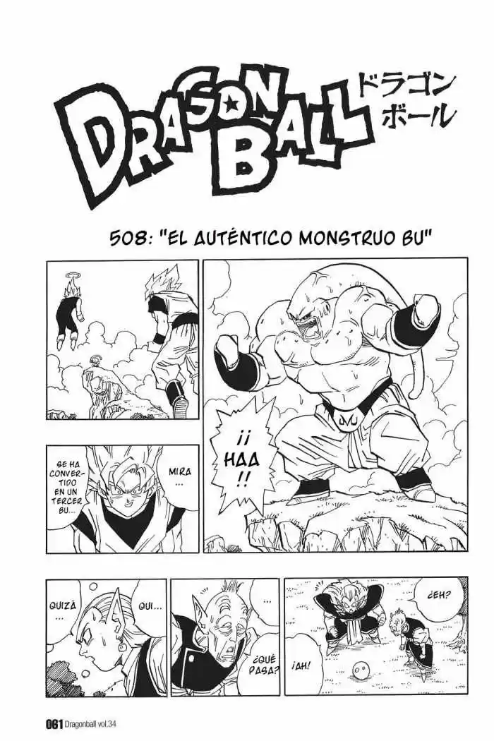 Dragon Ball: Chapter 508 - Page 1