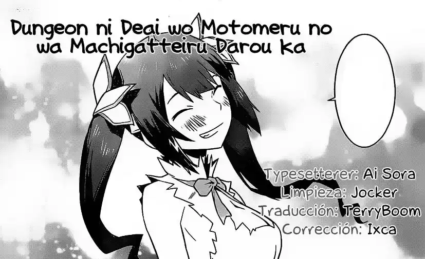 Dungeon Ni Deai Wo Motomeru No Wa Machigatteiru Darou Ka: Chapter 7 - Page 1