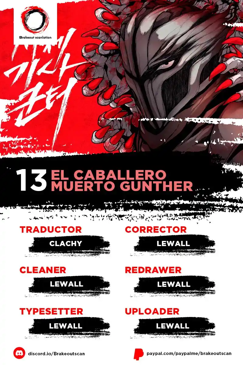 El Caballero Muerto Gunther: Chapter 13 - Page 1