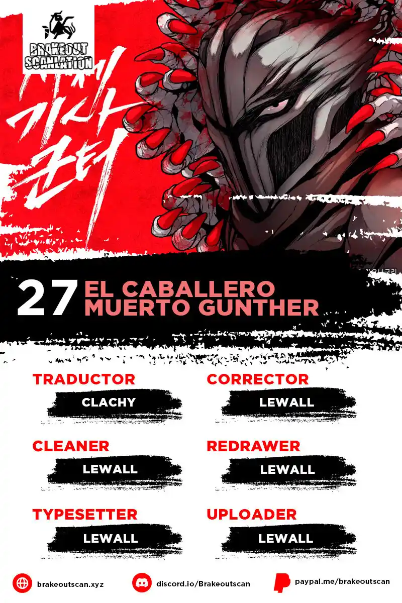 El Caballero Muerto Gunther: Chapter 27 - Page 1