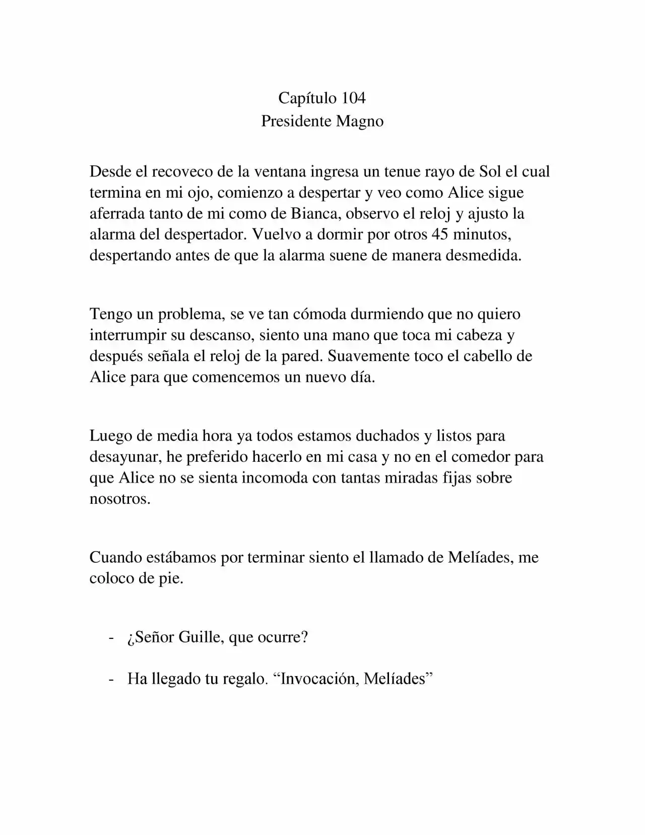 El Gran Reinicio (Novela: Chapter 104 - Page 1