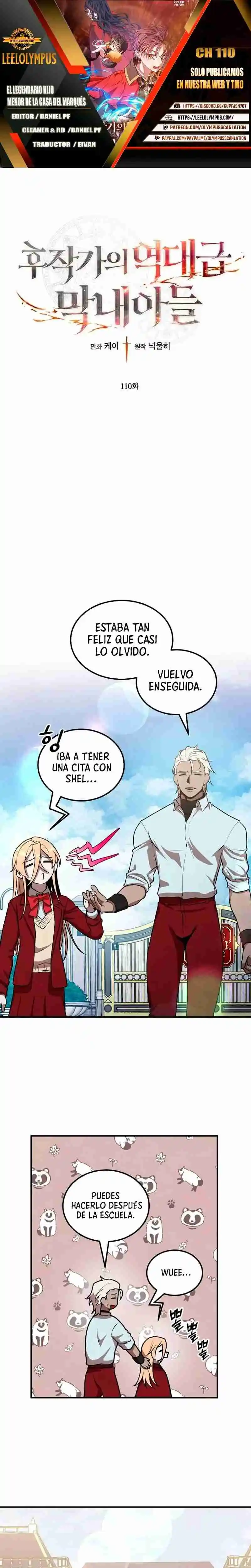 El Legendario Hijo Menor De La Casa Del Marqués (Novela: Chapter 110 - Page 1